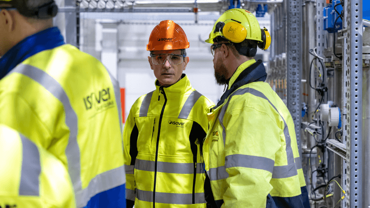 Benoit Bazin, generální ředitel Skupiny Saint-Gobain, navštívil Českou republiku