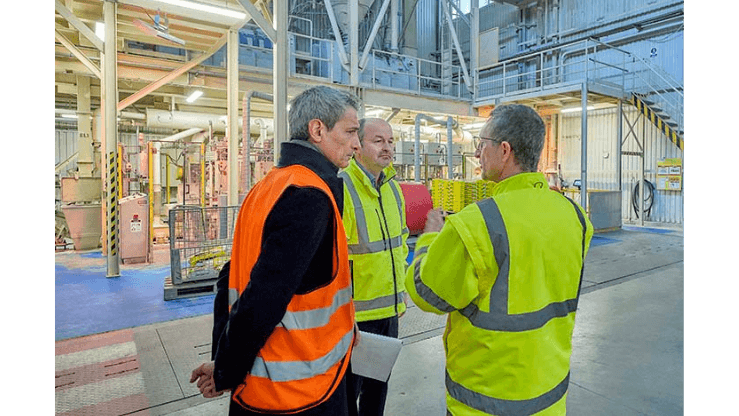 Benoit Bazin, generální ředitel Skupiny Saint-Gobain, navštívil Českou republiku