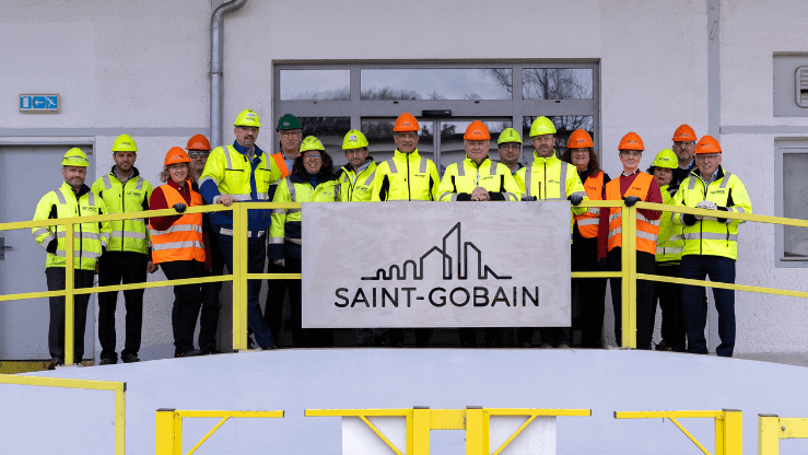 Benoit Bazin, generální ředitel Skupiny Saint-Gobain, navštívil Českou republiku