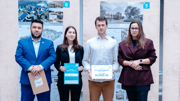 Cena Saint-Gobain - Tereza Dudová a Šimon Procházka