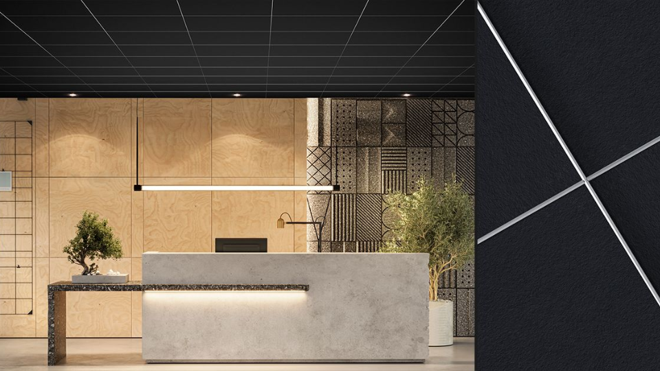 Ecophon Focus™ Dt – eleganci a funkčnost v jednom