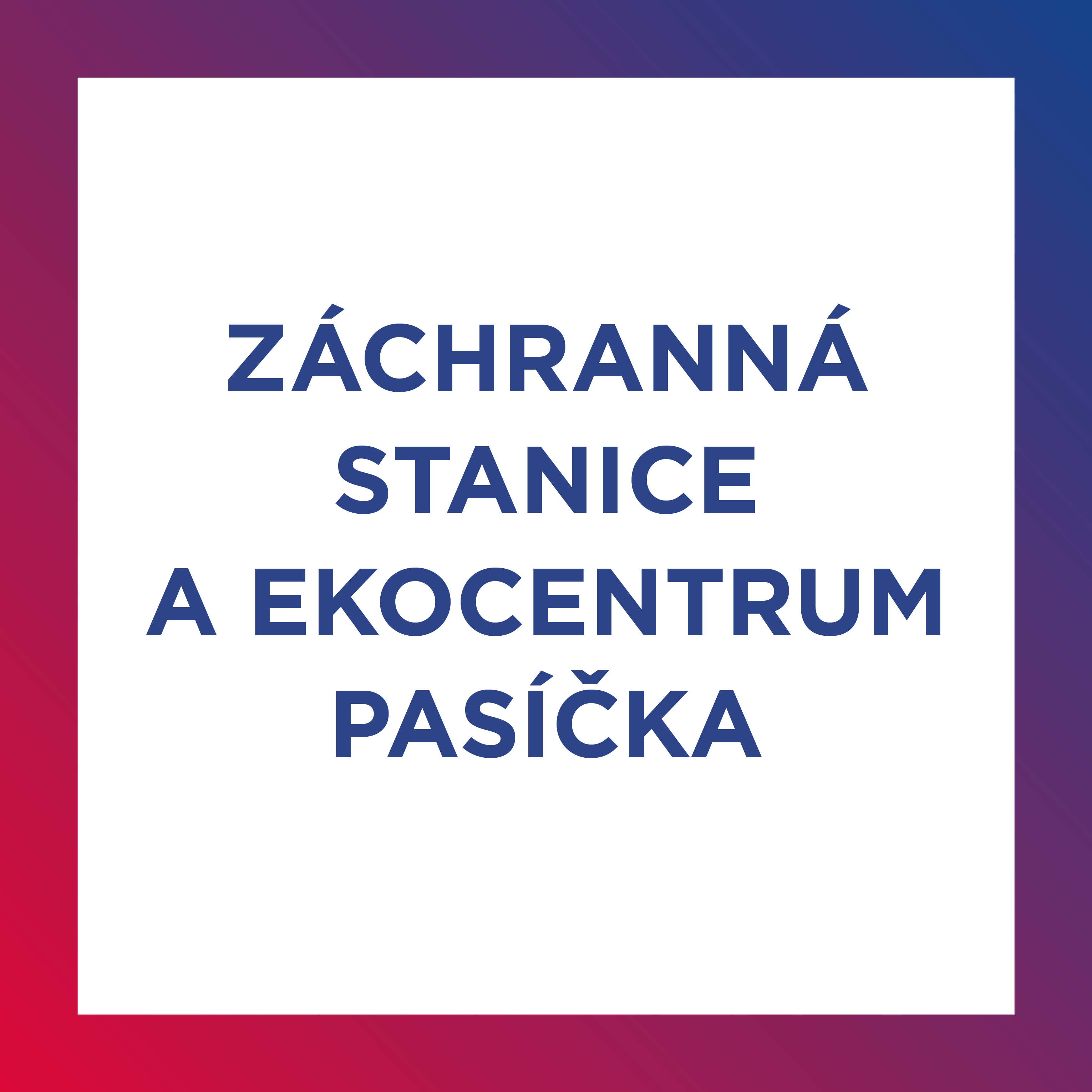Záchranná stanice a ekocentrum Pasíčka
