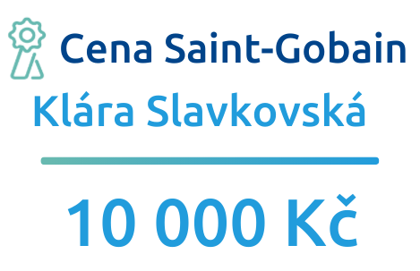 Cena Saint-Gobain - Klára Slavkovská