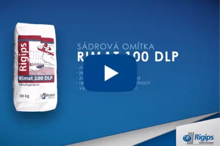 Videonávod: Jak aplikovat sádrovou omítku Rimat 100 DLP