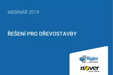 Webinář Saint-Gobain: řešení pro dřevostavby