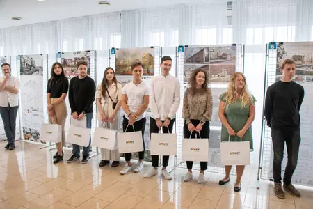 Studenti architektury změřili své síly v soutěži Saint-Gobain