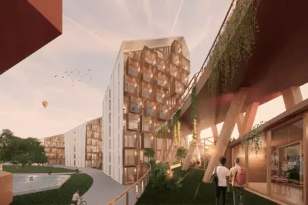 1. místo studentská architektonická soutěž