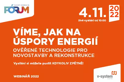 Webinář V-systém: Víme, jak na úspory energií