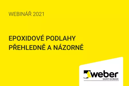 Webinář Weber – Epoxidové podlahy přehledně a názorně