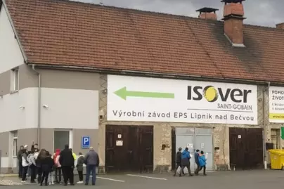 Exkurze v závodě Isover v Lipníku nad Bečvou
