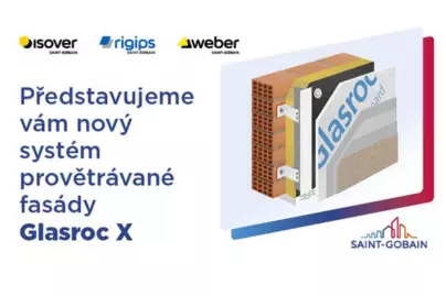 Nový systém provětrávané fasády Glasroc X