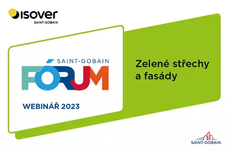 Webinář Isover: Zelené střechy a fasády