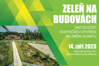 Isover je hlavním partnerem mezinárodní konference Zeleň na budovách