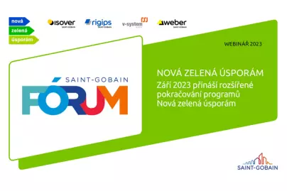Webinář: Září 2023 přináší rozšířené pokračování programů Nová zelená úsporám