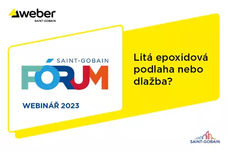 Webinář Weber: Litá epoxidová podlaha nebo dlažba?