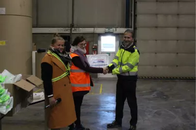 Závod Rigips oslavil vstup do klubu milionářů Saint-Gobain
