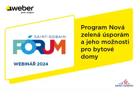 Webinář Weber: Program Nová zelená úsporám a jeho možnosti pro bytové domy