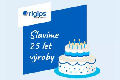 Rigips slaví 25 let výroby sádrokartonu