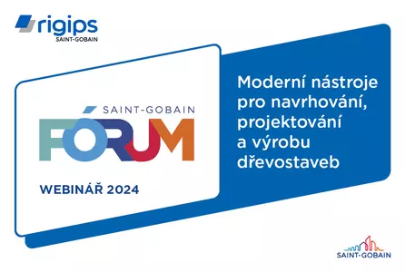 Webinář Rigips: Moderní nástroje pro navrhování, projektování a výrobu dřevostaveb