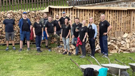 Naši zaměstnanci podporují organizaci i formou dobrovolnických aktivit.