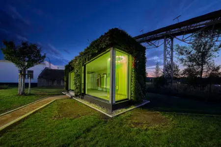 Tiny House showroom Saint-Gobain oceněn za udržitelné stavebnictví