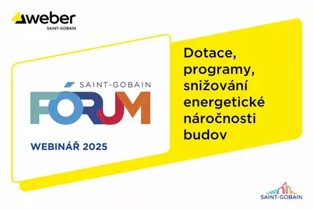 Webinář Weber: Dotace, programy, snižování energetické náročnosti budov