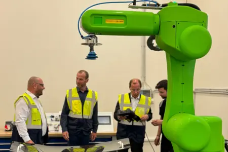 V závodě Saint-Gobain Hořovice přivítali vzácnou návštěvu