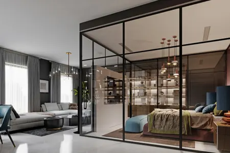 Sklo za kuchyňskou linkou. Módní hit, který umožňuje současná technologie