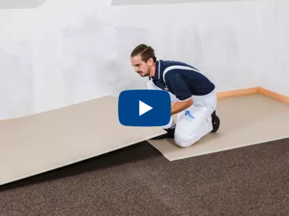 Videonávod: montáž suché podlahy systému Rigips Videonávod: montáž suché podlahy systému Rigips