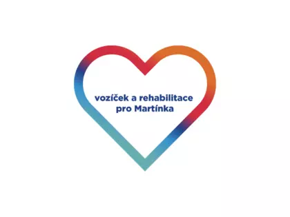 Vozíček a rehabilitace pro Martínka