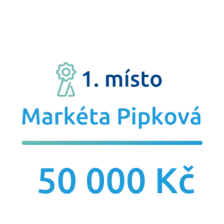 1. místo Markéta Pipková