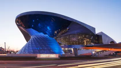 BMW Welt v Mnichově