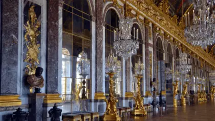  Zrcadlový sál Versailleského paláce