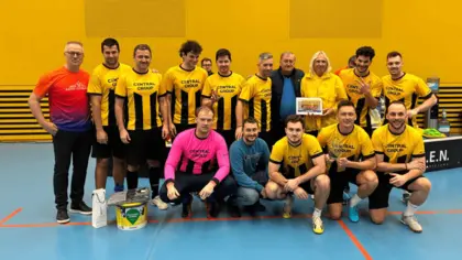 Na prvním místě se umístil tým Central Group