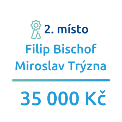 2. místo - Filip Bischof a Miroslav Trýzna