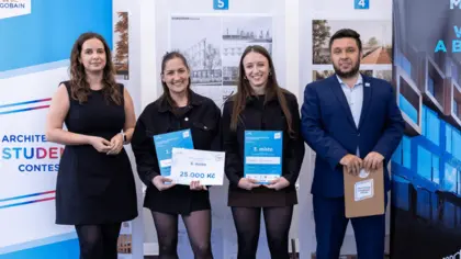 3. místo získaly Eliška Zabadanovová a Tereza Tošerová z Fakulty ČVUT v Praze