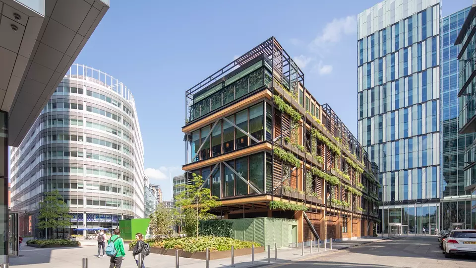 Reference: Hardman Square Pavilion, Manchester, UK