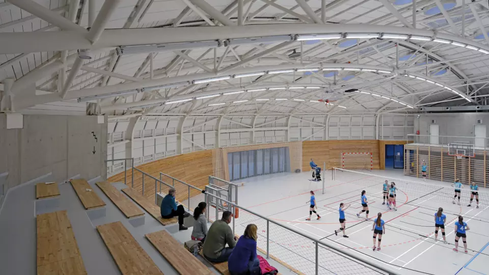 Reference: Sportovní hala Dolní Břežany Reference: Sportovní hala Dolní Břežany