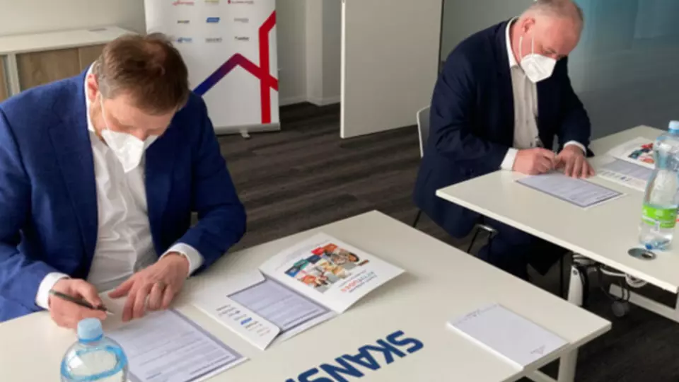 Společnosti Skanska a Saint-Gobain uzavřely memorandum o spolupráci