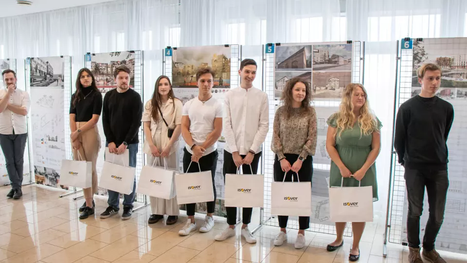 Studenti architektury změřili své síly v soutěži Saint-Gobain