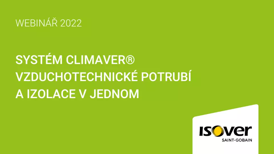 Webinář - systém Climaver