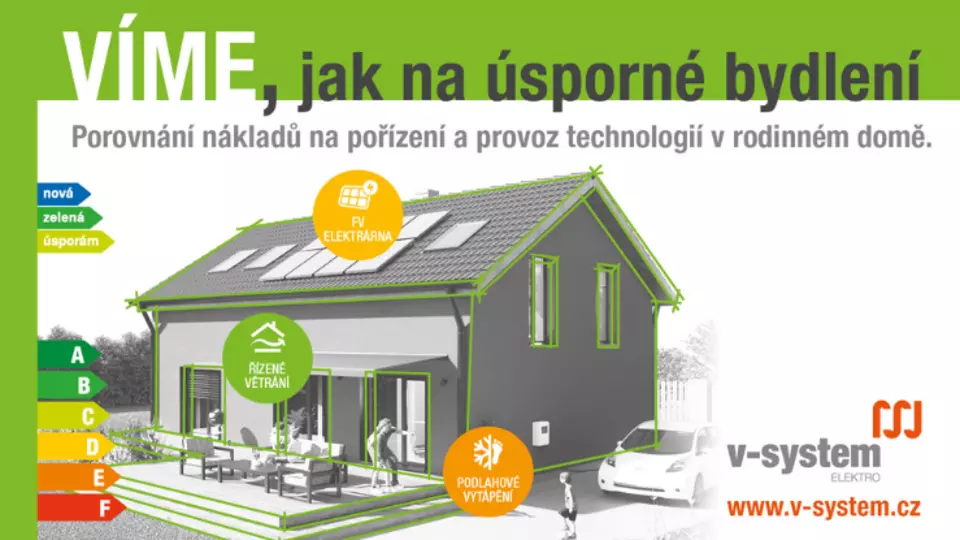 Webinář V-systém: Víme, jak na úsporné bydlení