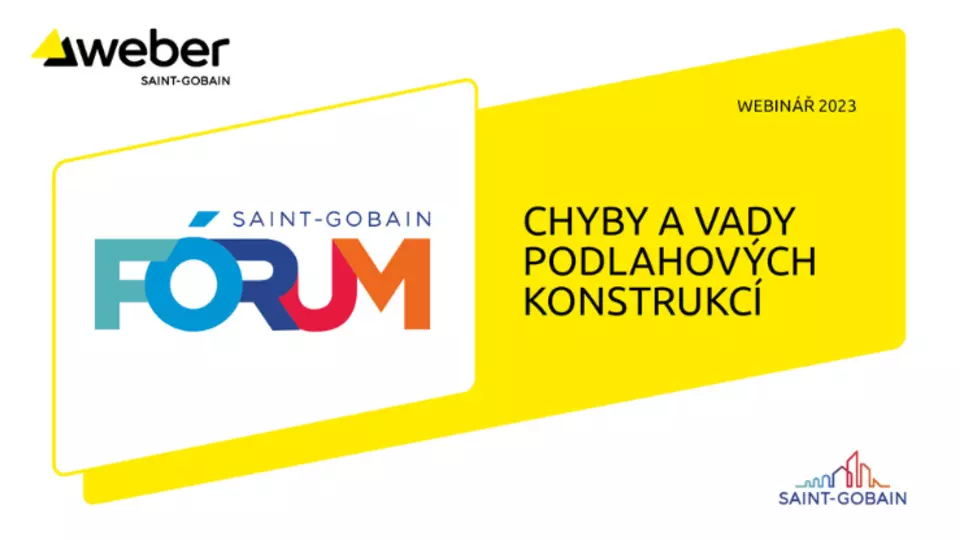 Webinář: Chyby a vady podlahových konstrukcí