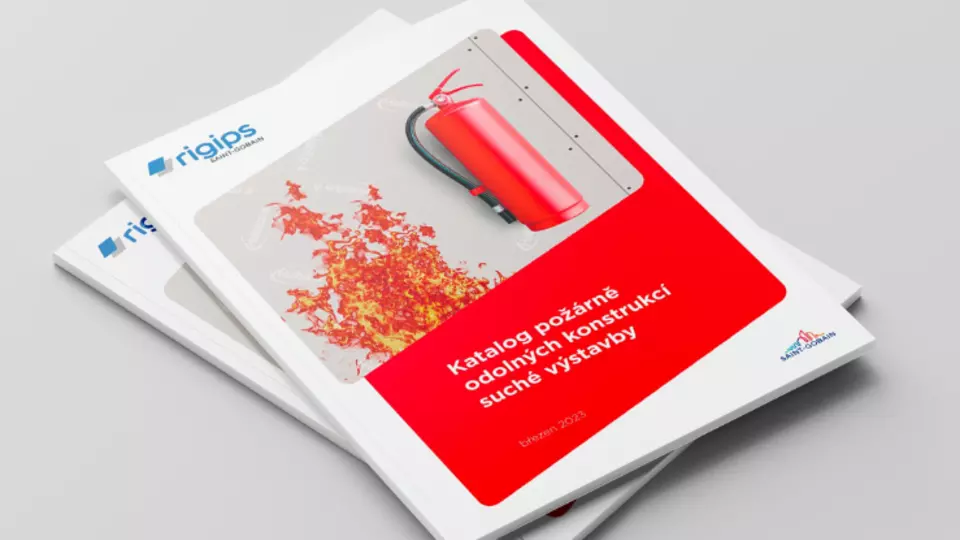 Nový katalog požárně odolných konstrukcí suché výstavby