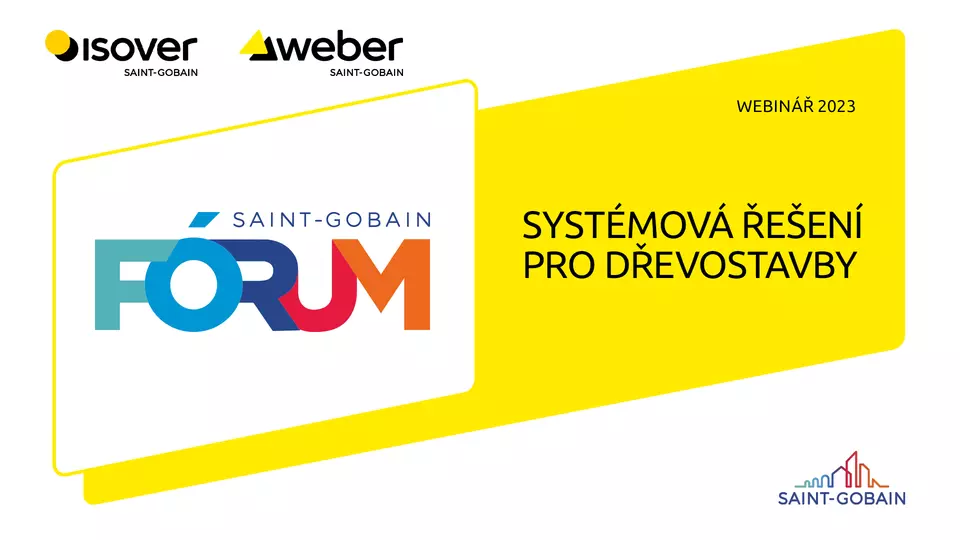 Webinář: Systémová řešení pro dřevostavby Webinář: Systémová řešení pro dřevostavby
