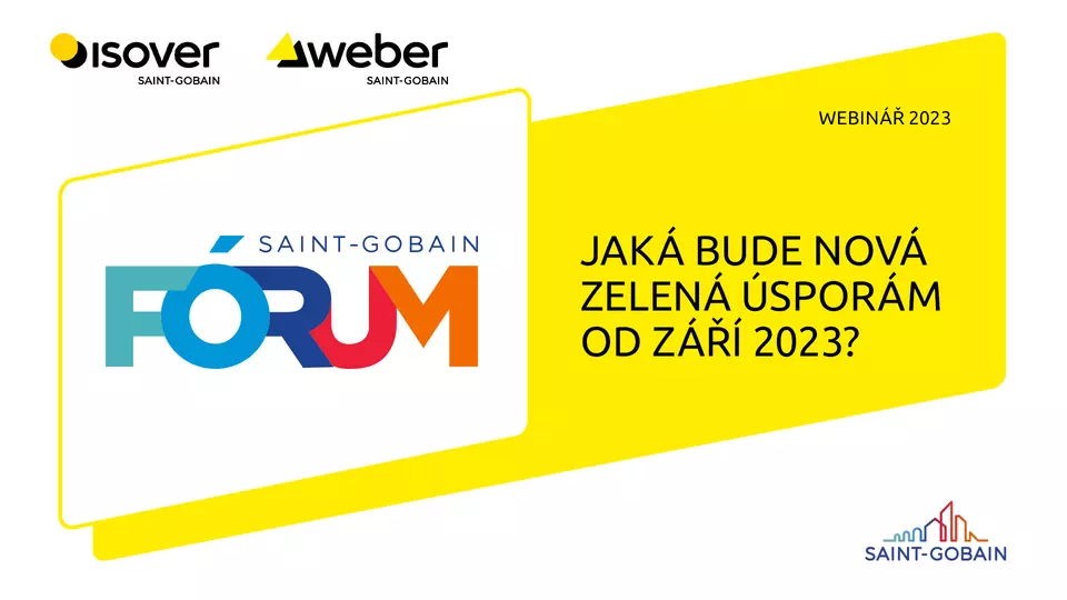 Webinář: Jaká bude Nová zelená úsporám od září 2023? Webinář: Jaká bude Nová zelená úsporám od září 2023?