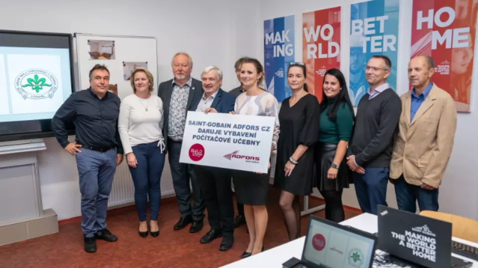 Nová učebna na Střední škole zahradnické a technické v Litomyšli