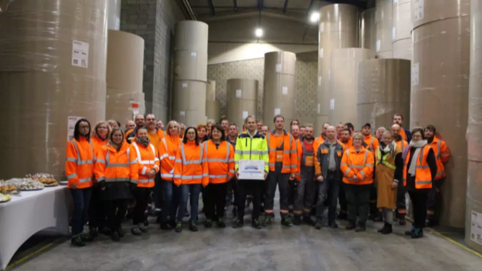 Závod Rigips oslavil vstup do klubu milionářů Saint-Gobain Závod Rigips oslavil vstup do klubu milionářů Saint-Gobain