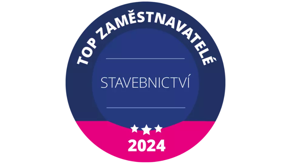 Opět jsme obhájili titul Top Zaměstnavatelé v kategorii Stavebnictví