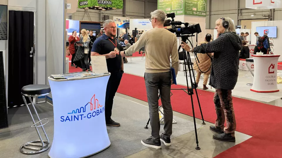 Saint-Gobain na veletrhu FOR PASIV Saint-Gobain na veletrhu FOR PASIV